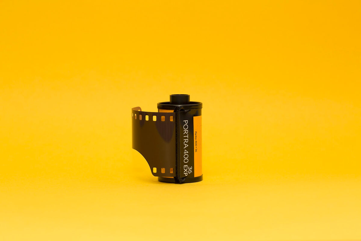 Kodak PORTRA 400のパトローネ（2018年撮影）
