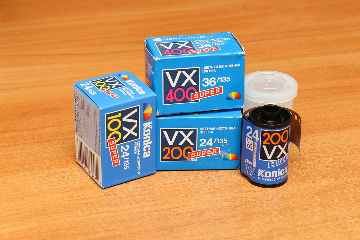 Konica VX SUPER 200の外観（資料画像）