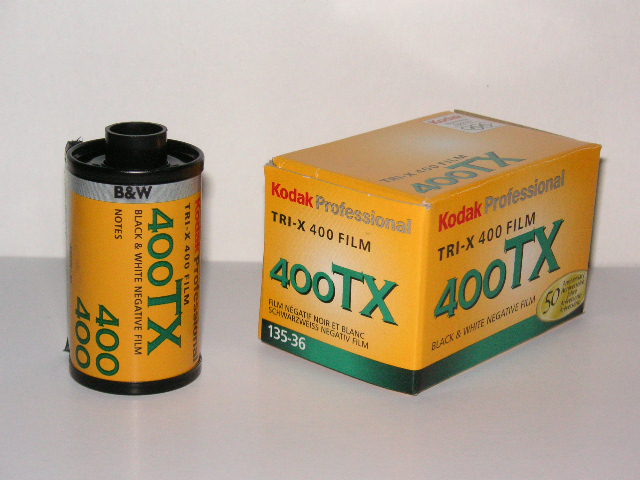 Kodak TRI-X 400の外観（資料画像）