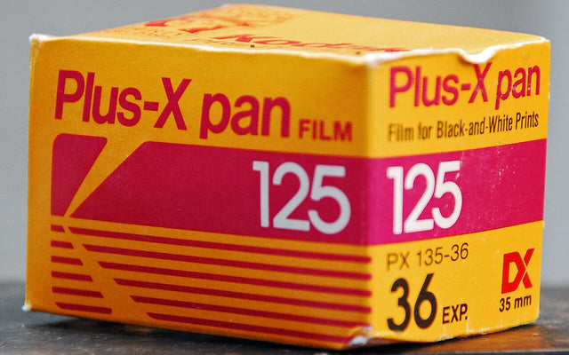 Kodak PLUS-X 125の外観（資料画像）