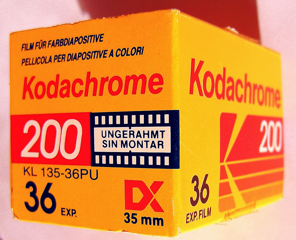 Kodak KODACHROME 200の外観（資料画像）