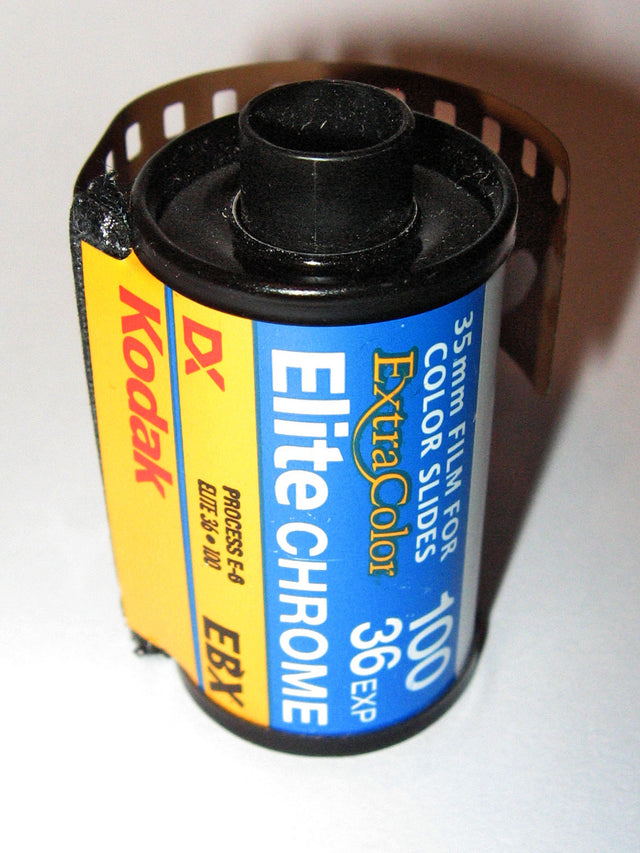 Kodak ELITE Chrome Extra Color 100の外観（資料画像）