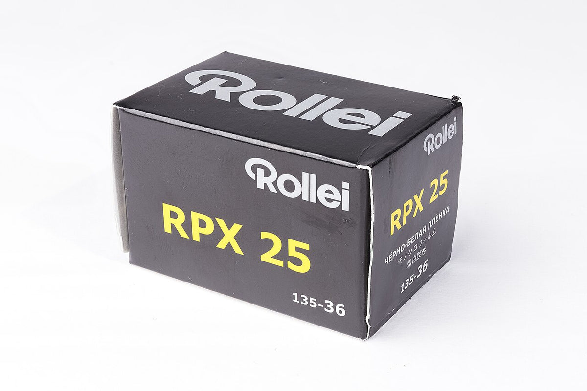 Rollei RPX 25の外観（資料画像）