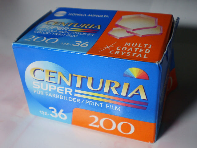 Konica CENTURIA SUPER 200の外観（資料画像）